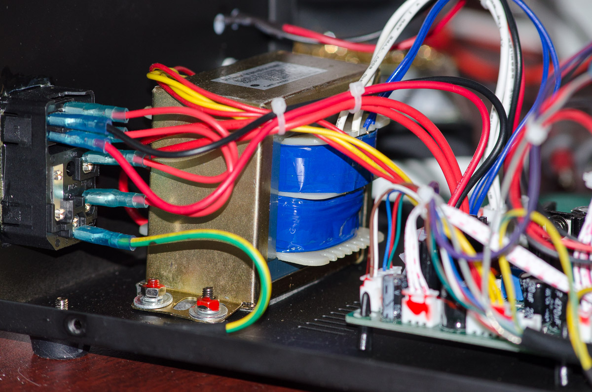 WEP 853D soldering station transformer internal section